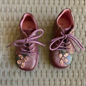 KIO trend toddler girls boot, size 22 (euro) and 6.5 (US), purple